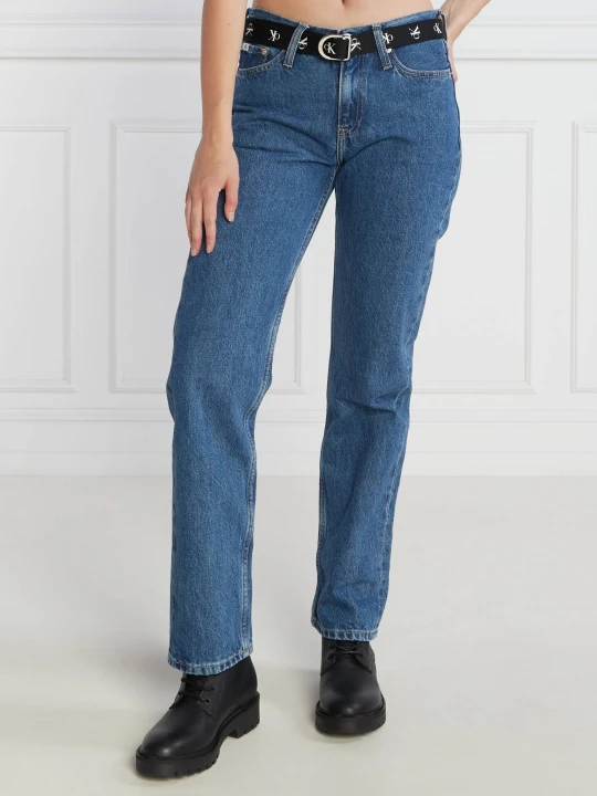 Zdjęcie produktu Calvin Klein Jeans Jeansy | Straight fit niebieski