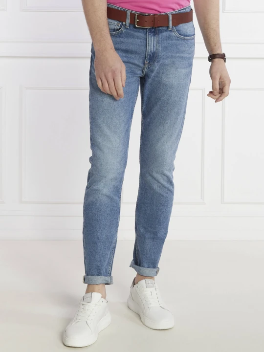 Zdjęcie produktu Calvin Klein Jeans Jeansy TAPER | Slim Fit niebieski