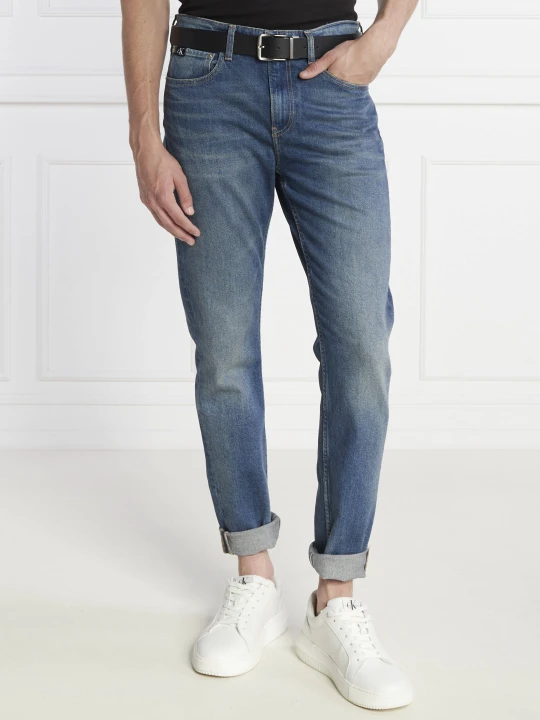 Zdjęcie produktu Calvin Klein Jeans Jeansy TAPER | Slim Fit niebieski