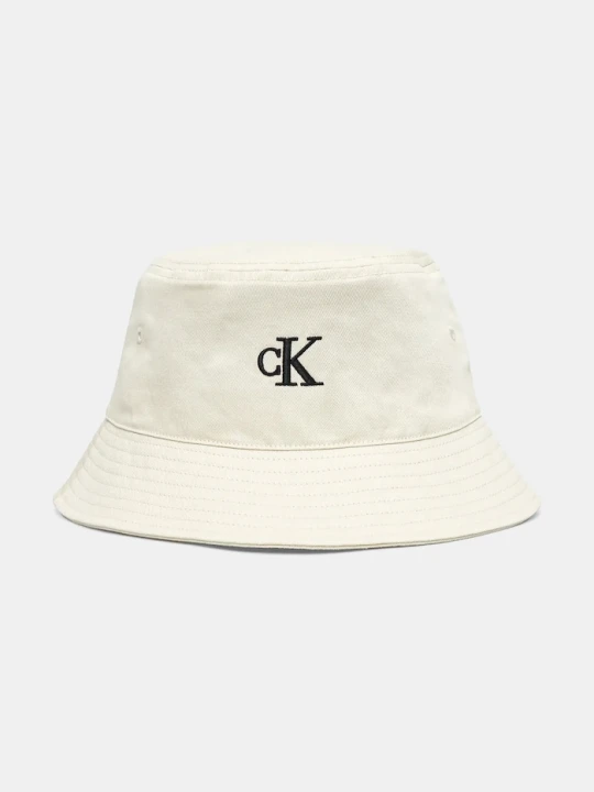 Zdjęcie produktu Calvin Klein Jeans kapelusz bawełniany beżowy