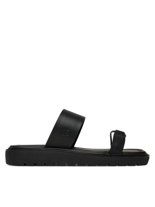 Zdjęcie produktu Calvin Klein Jeans Klapki Rope Sandal Soft Lth Mg YW0YW01864 Czarny