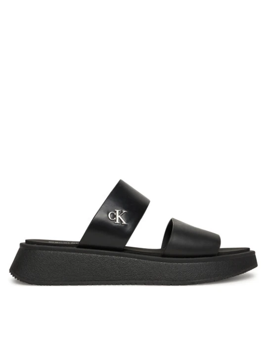 Zdjęcie produktu Calvin Klein Jeans Klapki Sandal Slide Double Strap YW0YW01694 Czarny