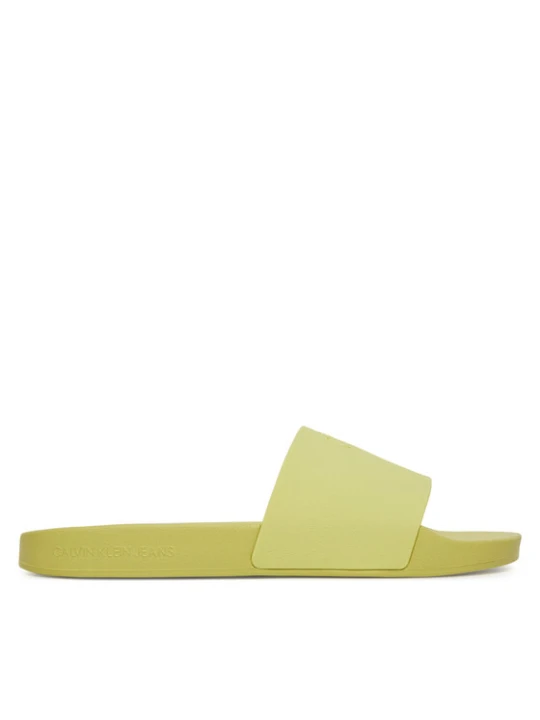 Zdjęcie produktu Calvin Klein Jeans Klapki Slide Monogram Tpu YW0YW01715 Żółty
