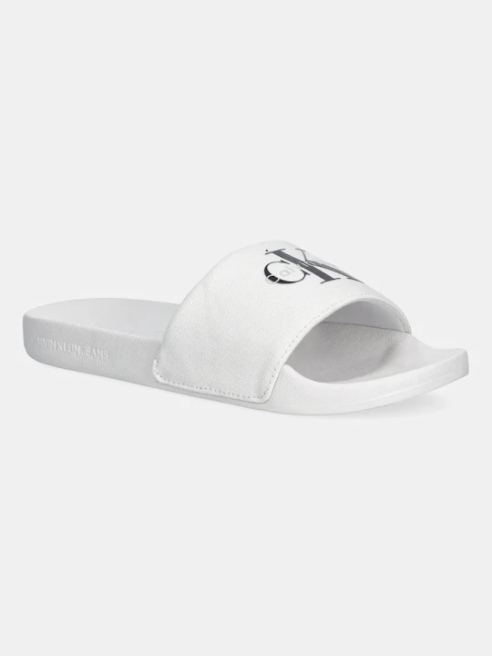 Zdjęcie produktu Calvin Klein Jeans klapki SLIDE MONOGRAM WN LOGO CK biały