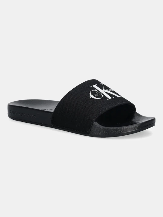 Zdjęcie produktu Calvin Klein Jeans klapki SLIDE MONOGRAM WN LOGO CK czarny