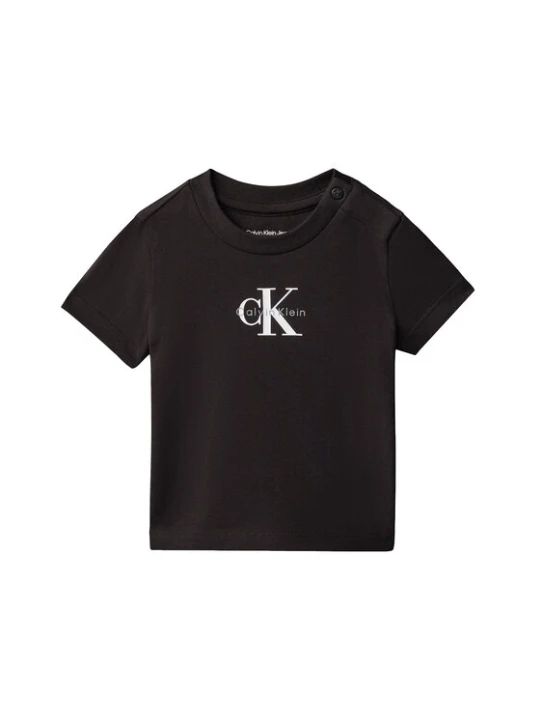 Zdjęcie produktu Calvin Klein Jeans Komplet t-shirt i spodenki LVCKSJI09B Czarny Regular Fit