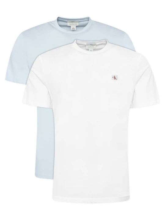 Zdjęcie produktu Calvin Klein Jeans Komplet t-shirtów Badge LV04RD248G Kolorowy Regular Fit