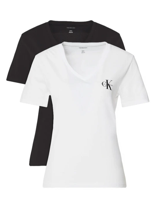 Zdjęcie produktu Calvin Klein Jeans Komplet t-shirtów LV047C906G Kolorowy Regular Fit