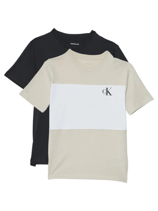 Zdjęcie produktu Calvin Klein Jeans Komplet t-shirtów LVCKSJA46B Kolorowy Regular Fit