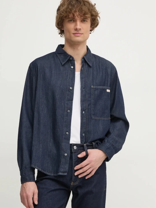 Zdjęcie produktu Calvin Klein Jeans koszula granatowy
