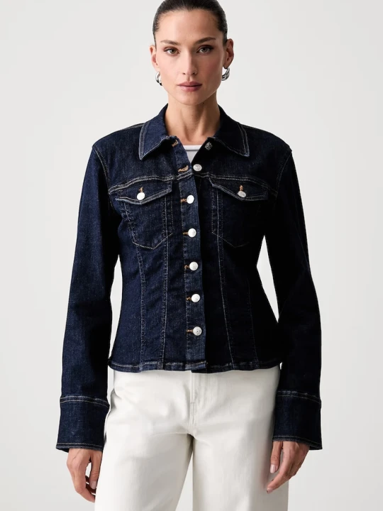 Zdjęcie produktu Calvin Klein Jeans koszula damska jeansowa granatowy