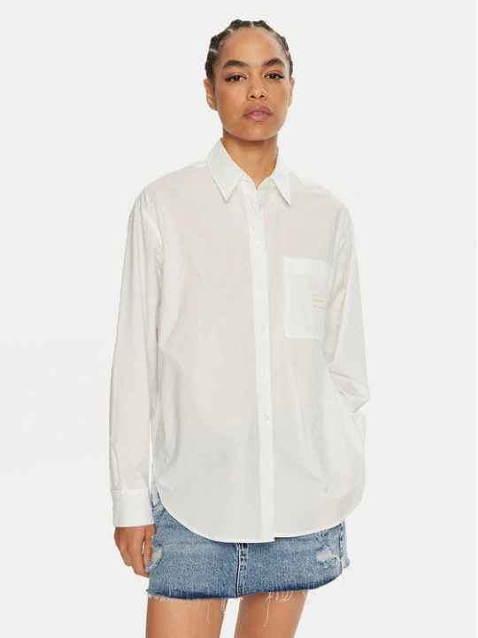 Zdjęcie produktu Calvin Klein Jeans Koszula J20J224436 Biały Relaxed Fit