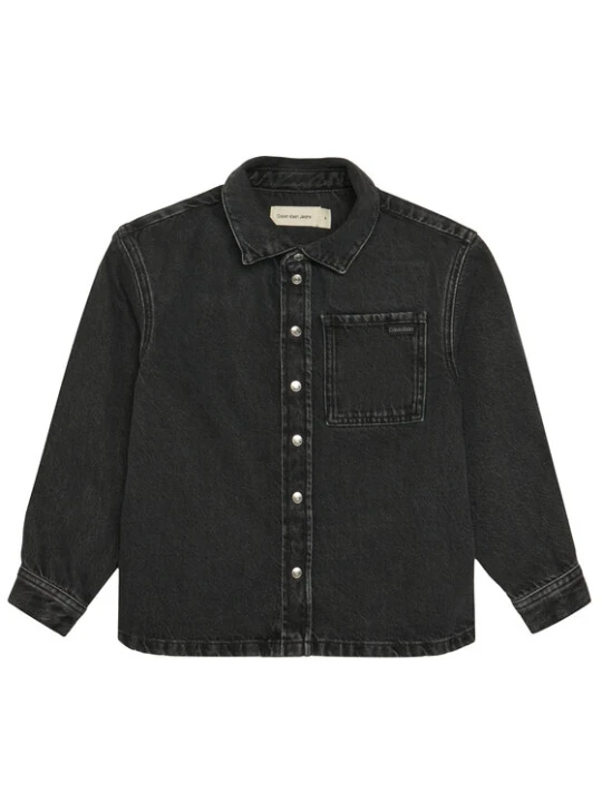 Zdjęcie produktu Calvin Klein Jeans Koszula jeansowa IB0IB02624 Szary Regular Fit
