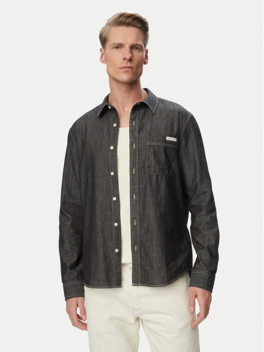 Zdjęcie produktu Calvin Klein Jeans Koszula jeansowa LV04RG115G Czarny Regular Fit