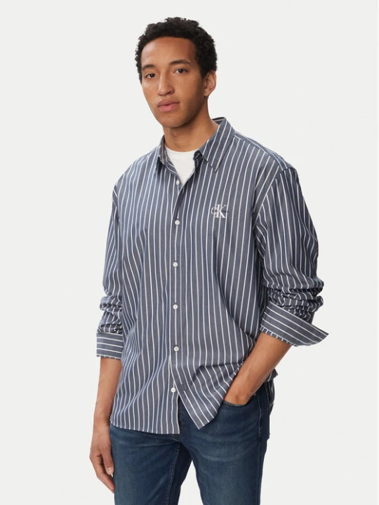 Zdjęcie produktu Calvin Klein Jeans Koszula Ls Yd LV04RF106G Niebieski Regular Fit