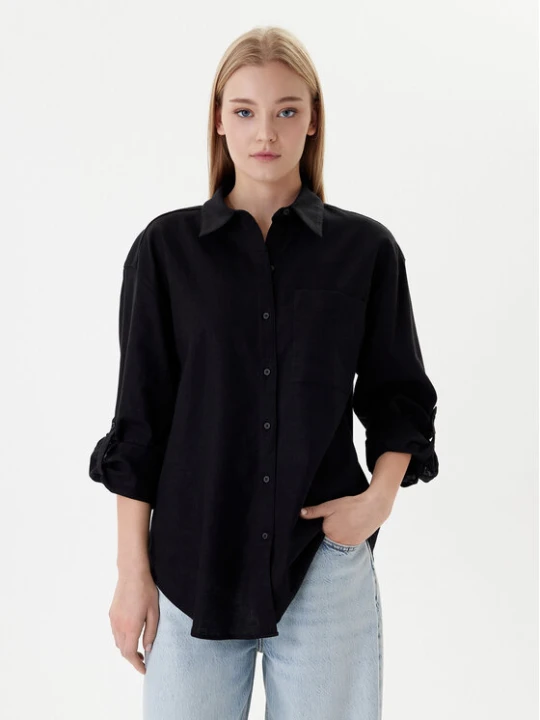 Zdjęcie produktu Calvin Klein Jeans Koszula LV044E195G Czarny Regular Fit