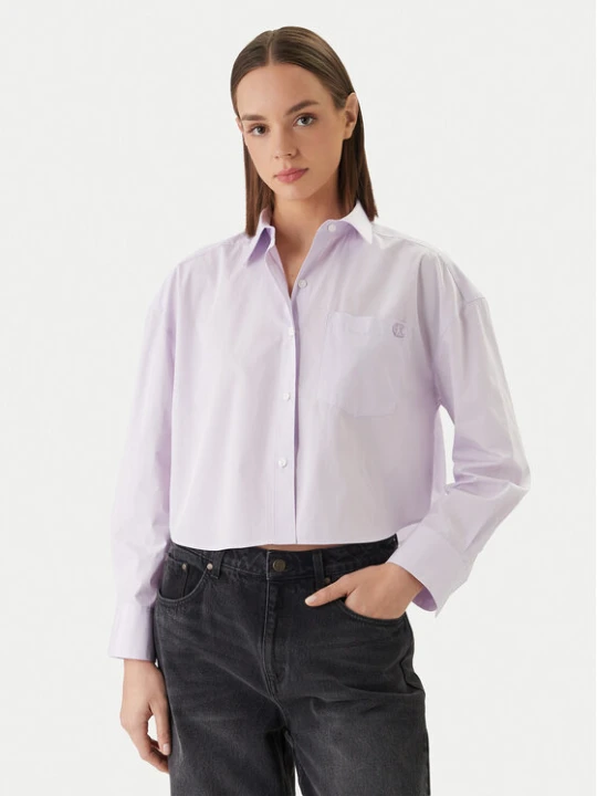 Zdjęcie produktu Calvin Klein Jeans Koszula LV047F104G Różowy Relaxed Fit