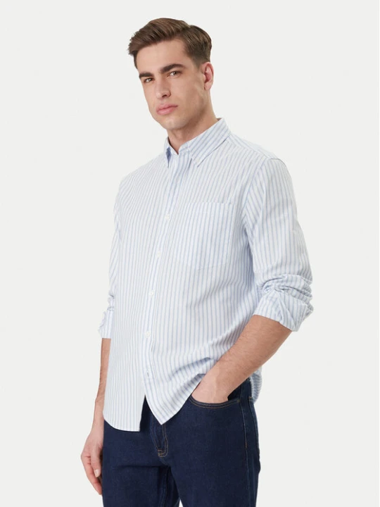 Zdjęcie produktu Calvin Klein Jeans Koszula LV04RF100G Błękitny Regular Fit Niebieski jasny