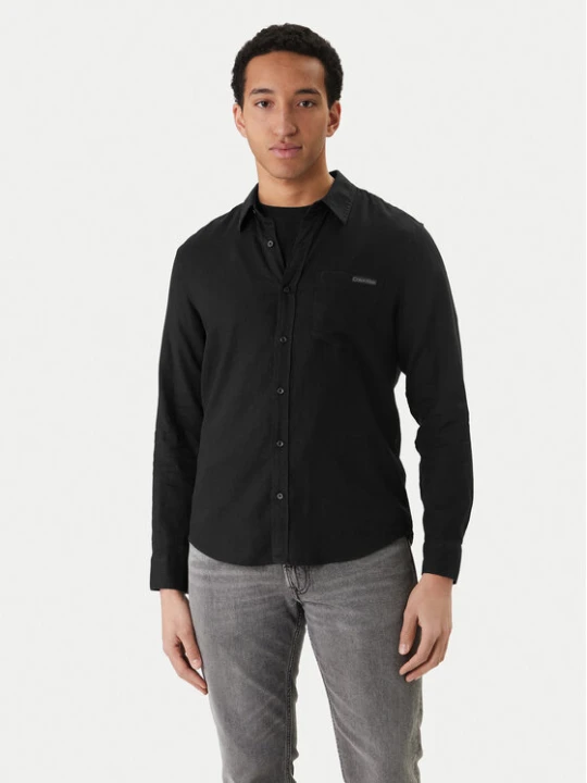 Zdjęcie produktu Calvin Klein Jeans Koszula LV04RF121G Czarny Regular Fit