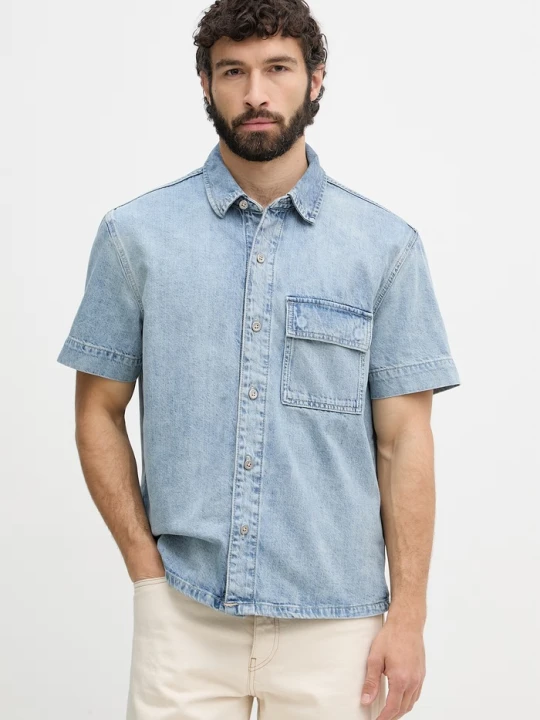 Zdjęcie produktu Calvin Klein Jeans koszula męska jeansowa niebieski