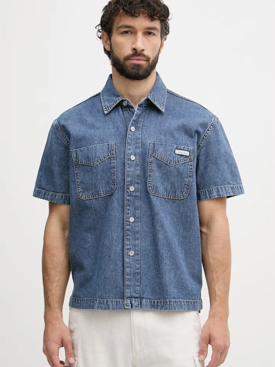 Zdjęcie produktu Calvin Klein Jeans koszula męska jeansowa niebieski