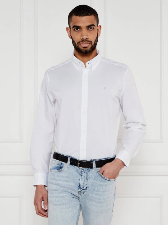 Zdjęcie produktu Calvin Klein Jeans Koszula OXFORD | Classic fit biały