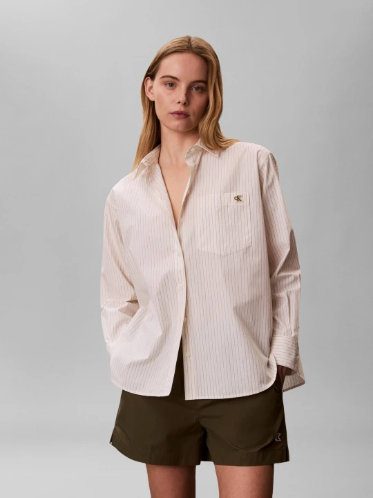 Zdjęcie produktu Calvin Klein Jeans Koszula | Relaxed fit beżowy