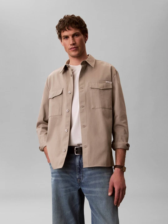 Zdjęcie produktu Calvin Klein Jeans Koszula | Relaxed fit khaki
