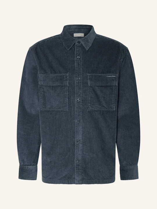 Zdjęcie produktu Calvin Klein Jeans Koszula Sztruksowa Relaxed Fit blau GRANATOWY