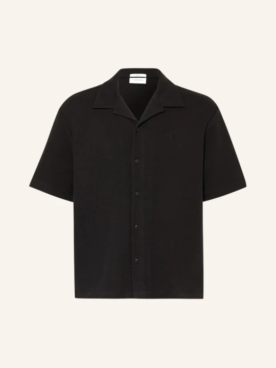 Zdjęcie produktu Calvin Klein Jeans Koszula Wypoczynkowa Relaxed Fit schwarz CZARNY