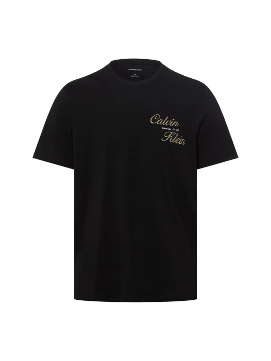 Zdjęcie produktu Calvin Klein Jeans Koszulka Mężczyźni Bawełna (100%) czarny