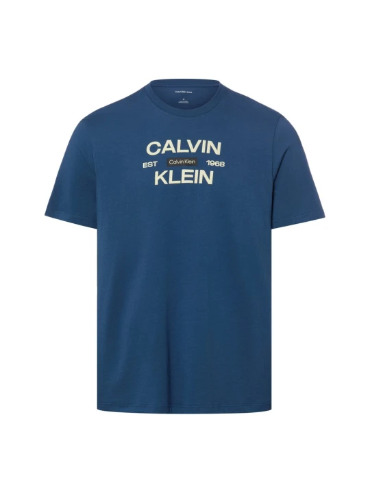 Zdjęcie produktu Calvin Klein Jeans Koszulka Mężczyźni Bawełna (100%) niebieski