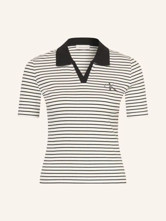 Zdjęcie produktu Calvin Klein Jeans Koszulka Polo Z Dżerseju schwarz
