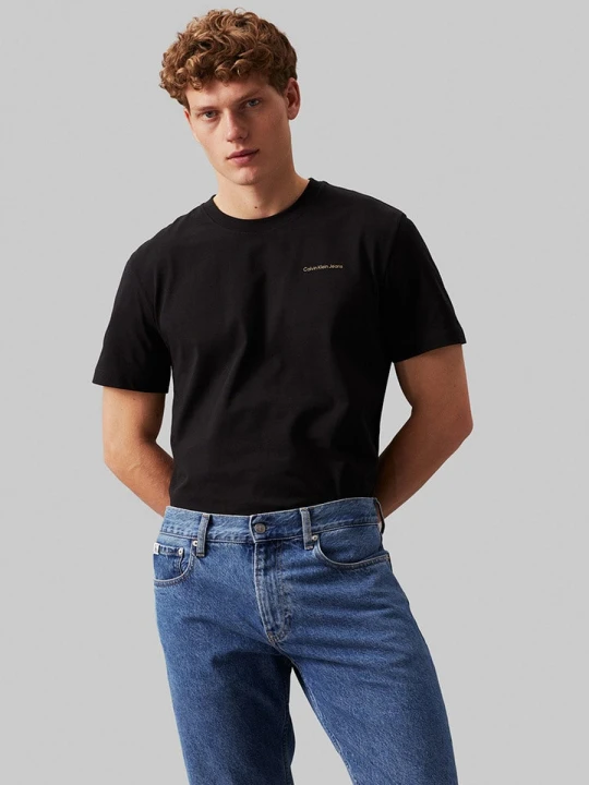 Zdjęcie produktu CALVIN KLEIN JEANS Koszulka w kolorze czarnym rozmiar: S