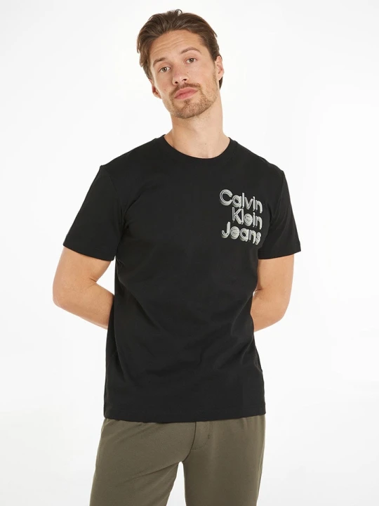 Zdjęcie produktu CALVIN KLEIN JEANS Koszulka w kolorze czarnym rozmiar: XL