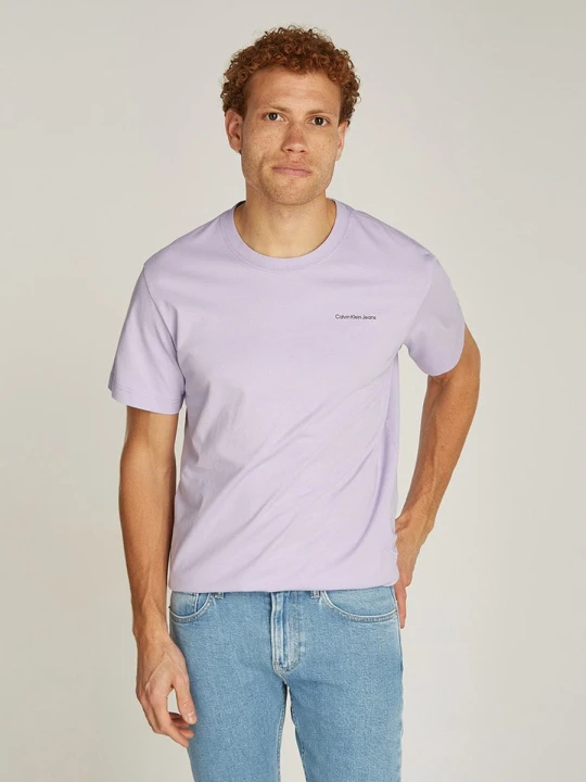 Zdjęcie produktu CALVIN KLEIN JEANS Koszulka w kolorze lawendowym rozmiar: M