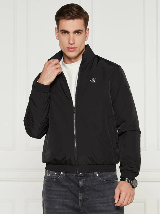 Zdjęcie produktu Calvin Klein Jeans Kurtka bomber Harrington | Regular Fit czarny