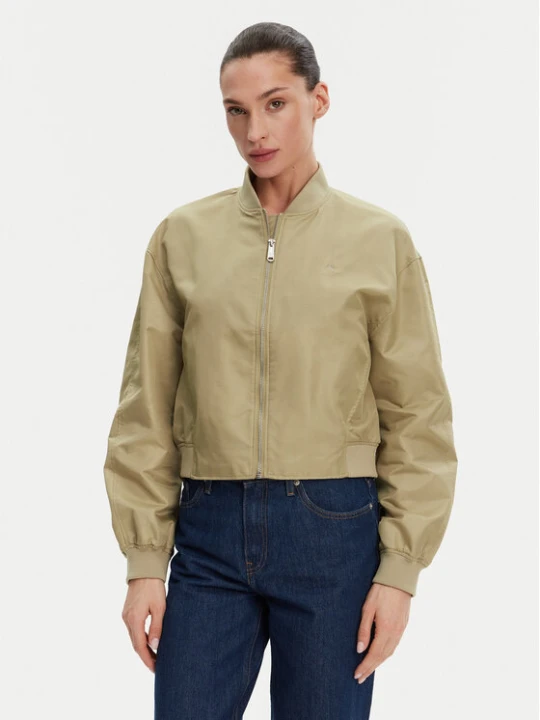 Zdjęcie produktu Calvin Klein Jeans Kurtka bomber Hero LV047B528G Beżowy Relaxed Fit