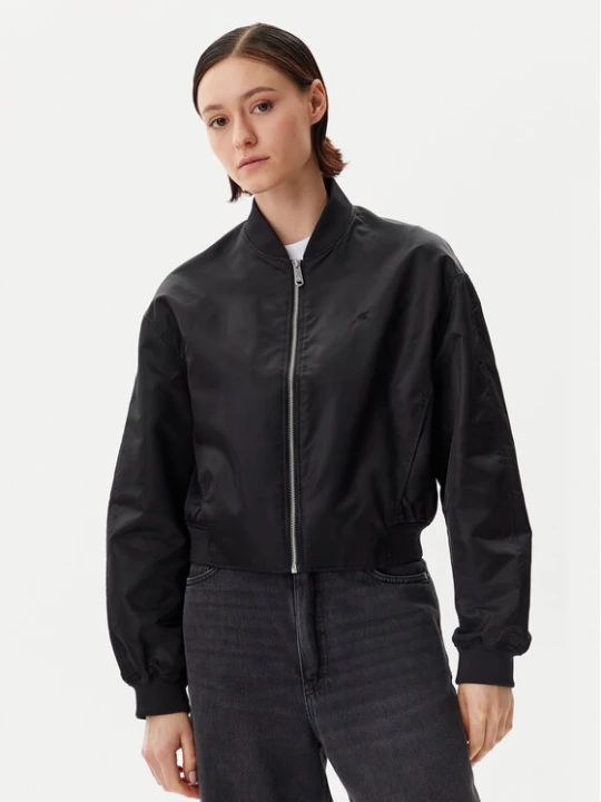 Zdjęcie produktu Calvin Klein Jeans Kurtka bomber Hero LV047B528G Czarny Relaxed Fit