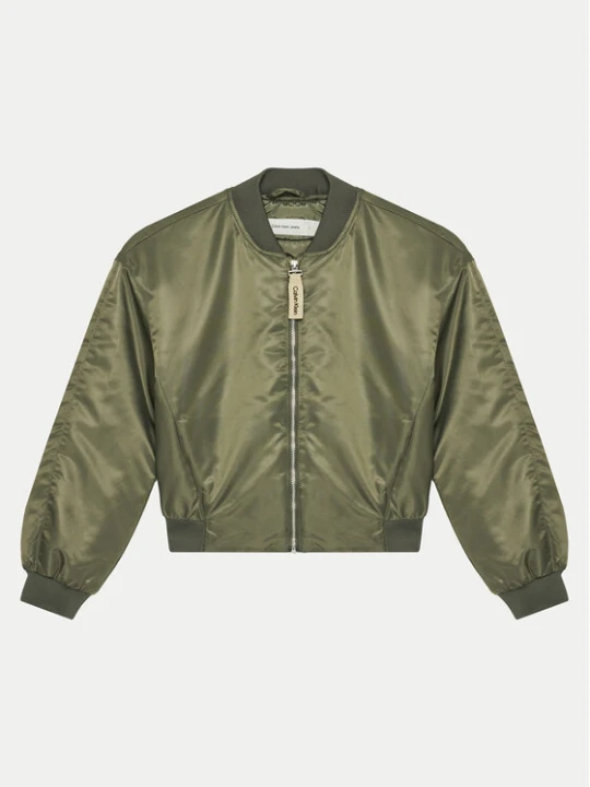 Zdjęcie produktu Calvin Klein Jeans Kurtka bomber IG0IG02679 Zielony Regular Fit