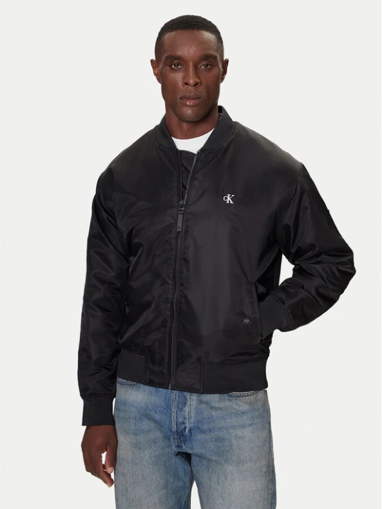 Zdjęcie produktu Calvin Klein Jeans Kurtka bomber LV04RC526G Czarny Regular Fit