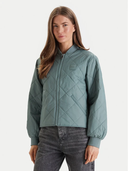 Zdjęcie produktu Calvin Klein Jeans Kurtka bomber LV147E514G Szary Regular Fit