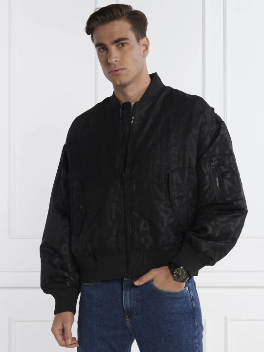 Zdjęcie produktu Calvin Klein Jeans Kurtka bomber | Oversize fit czarny