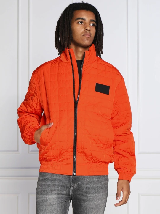 Zdjęcie produktu Calvin Klein Jeans Kurtka bomber QUILTED | Regular Fit pomarańczowy