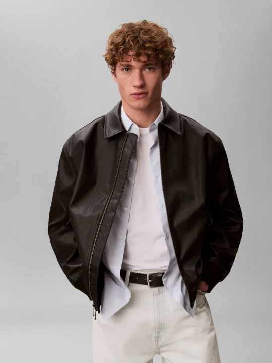 Zdjęcie produktu Calvin Klein Jeans Kurtka bomber | Regular Fit czarny