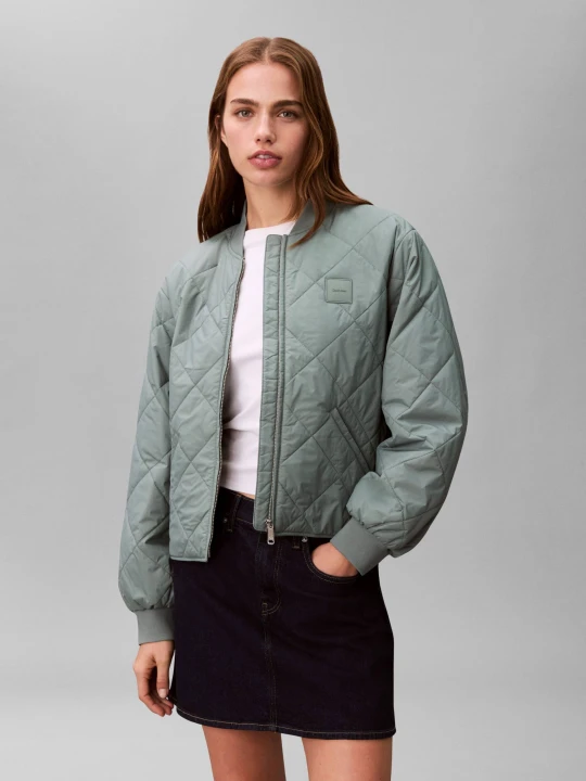 Zdjęcie produktu Calvin Klein Jeans Kurtka bomber | Regular Fit zielony