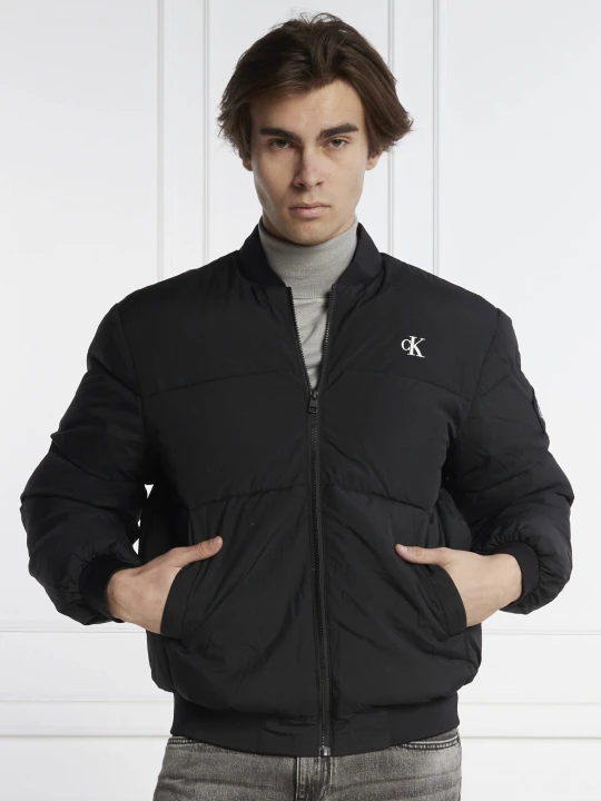 Zdjęcie produktu Calvin Klein Jeans Kurtka bomber | Regular Fit czarny