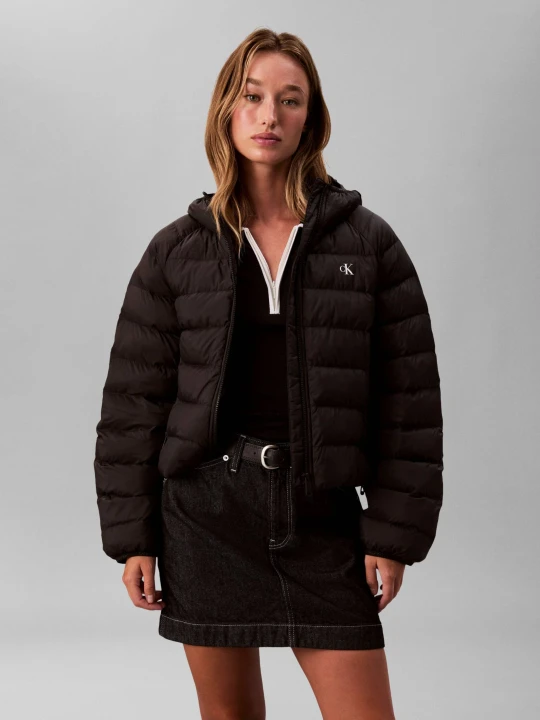 Zdjęcie produktu Calvin Klein Jeans Kurtka | Cropped Fit czarny
