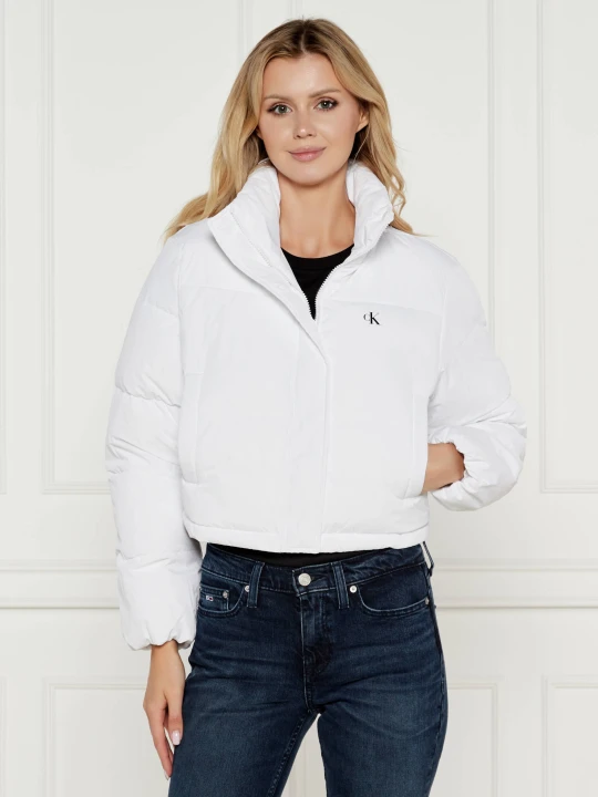 Zdjęcie produktu Calvin Klein Jeans Kurtka | Cropped Fit biały