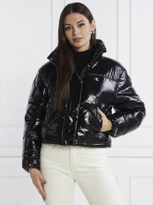 Zdjęcie produktu Calvin Klein Jeans Kurtka | Cropped Fit czarny